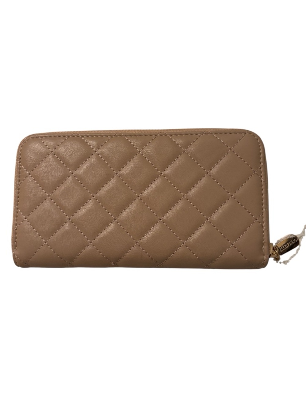 Ellen Tracy tan quilted wallet NWOT - Picture 2 of 5